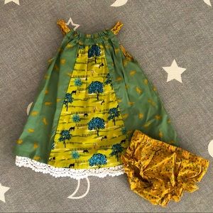 Matilda Jane Dress with matching bloomers 12-18